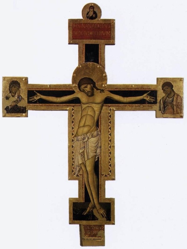 Crocifisso di Santa Maria degli Angeli. Giunta Pisano, c. 1240