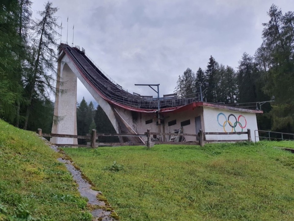 The Trampoline of Italy in Cortina d'Ampezzo in 2020. Photo Artur Bała