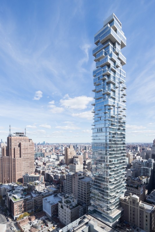 Herzog & de Meuron, 56 Leonard Street, New York City, USA. Courtesy © Herzog & de Meuron