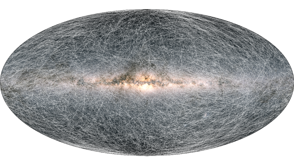 Gaia, stellar motion for the next 400 thousand years. Courtesy ESA/Gaia