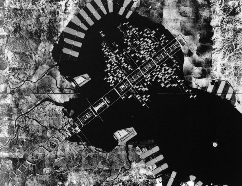 Kenzo Tange, A plan for Tokyo, 1960 Kenzo Tange, A plan for Tokyo, 1960