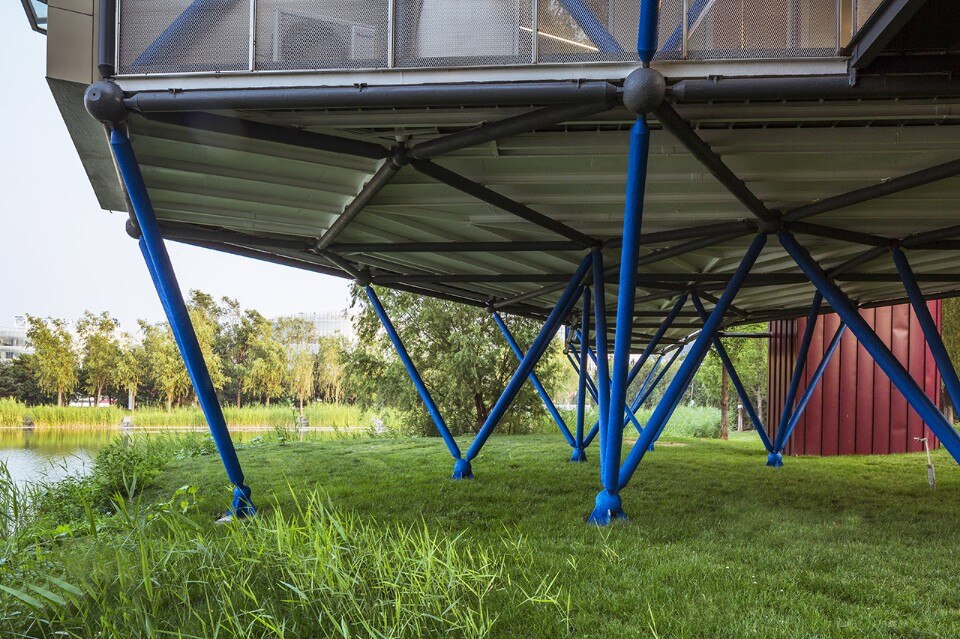 People’s Architecture Office, Lakeside Plugin Tower, Xiong’an, 2018