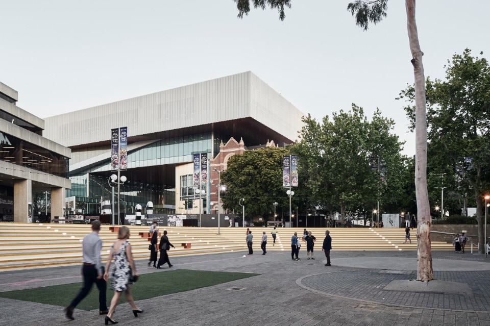 HASSELL + OMA, New Museum for Western Australia, Perth, Australia 2019. Photo Peter Bennetts