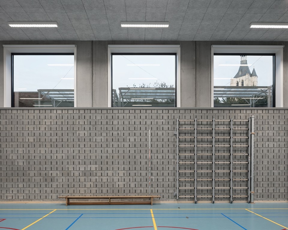 Label Architecture, estensione di una scuola, Mechelen, Belgio, 2019