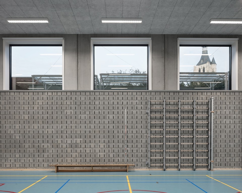 Label Architecture, estensione di una scuola, Mechelen, Belgio, 2019 Label Architecture, estensione di una scuola, Mechelen, Belgio, 2019