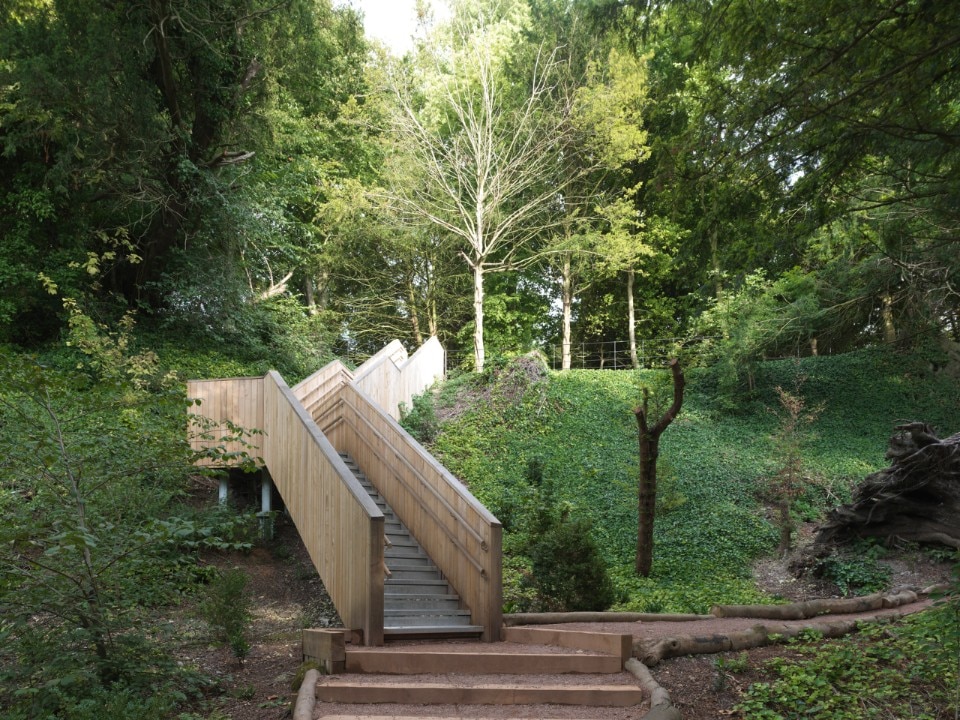 Nuovo centro di apprendimento e caffetteria del Walmer Castle, Adam Richards Architects, Kent, 2019