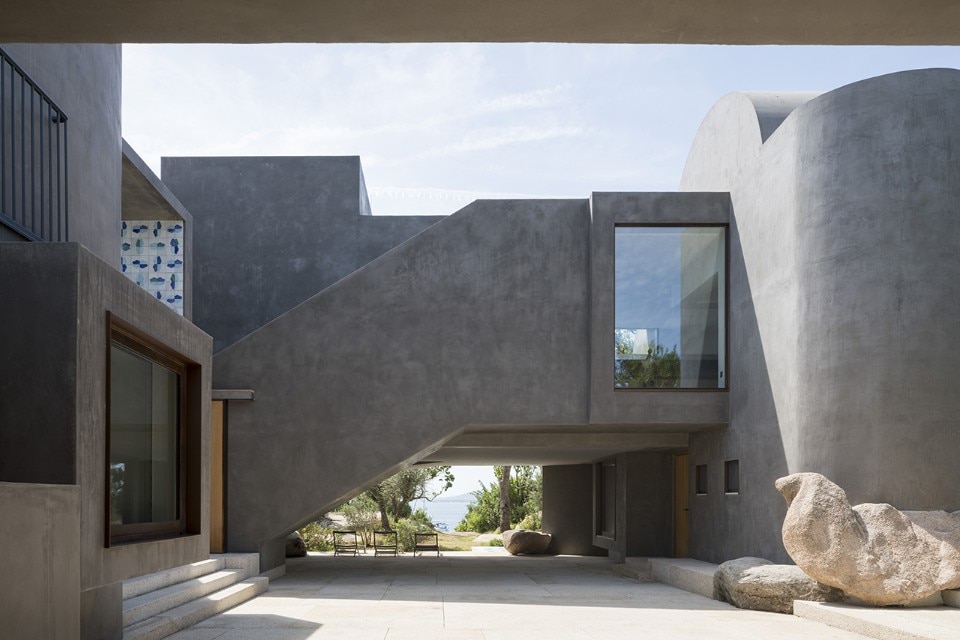 Stera Architectures, casa in Sardegna, Porto Cervo, Italia, 2019. Foto © Nicolas Borel