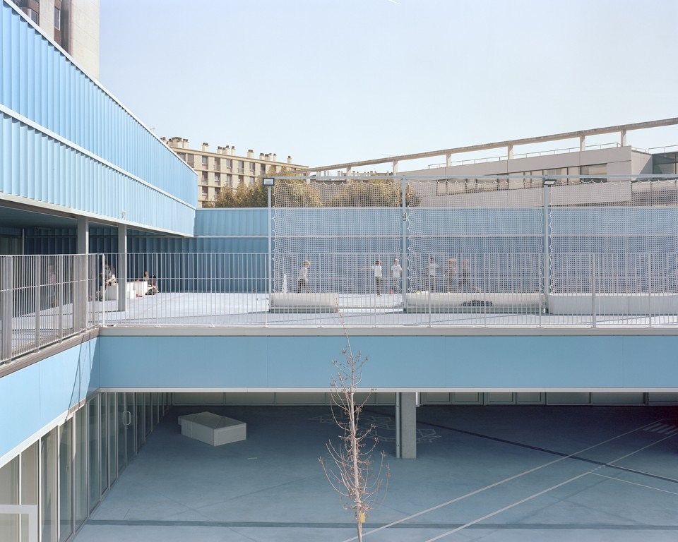 Muoto, school complex, Boulogne Billancourt, France, 2018. Photo © Maxime Delvaux