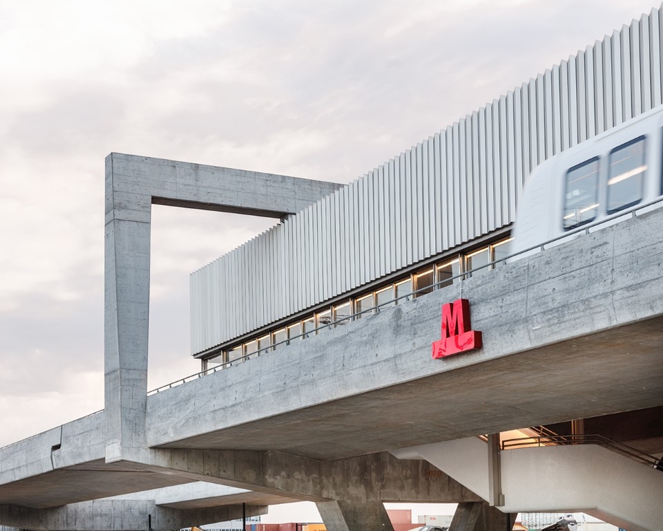 Arup e Cobe, Nordhavn Station e Orientkaj Station, Copenaghen, Danimarca, 2020