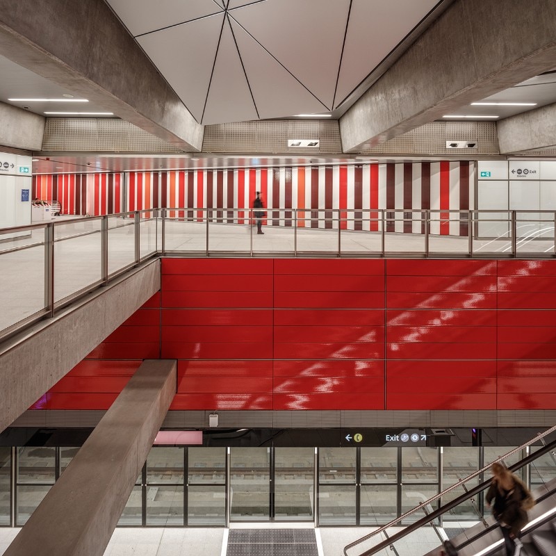 Arup and Cobe, Nordhavn Station and Orientkaj Station, Copenhagen, Denmark, 2020