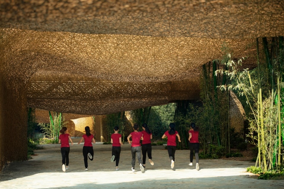"llLab.",  Bamboo Bamboo, Canopy and Pavilions, Impression Sanjie Liu, Yangshuo, Guilin, China, 2020