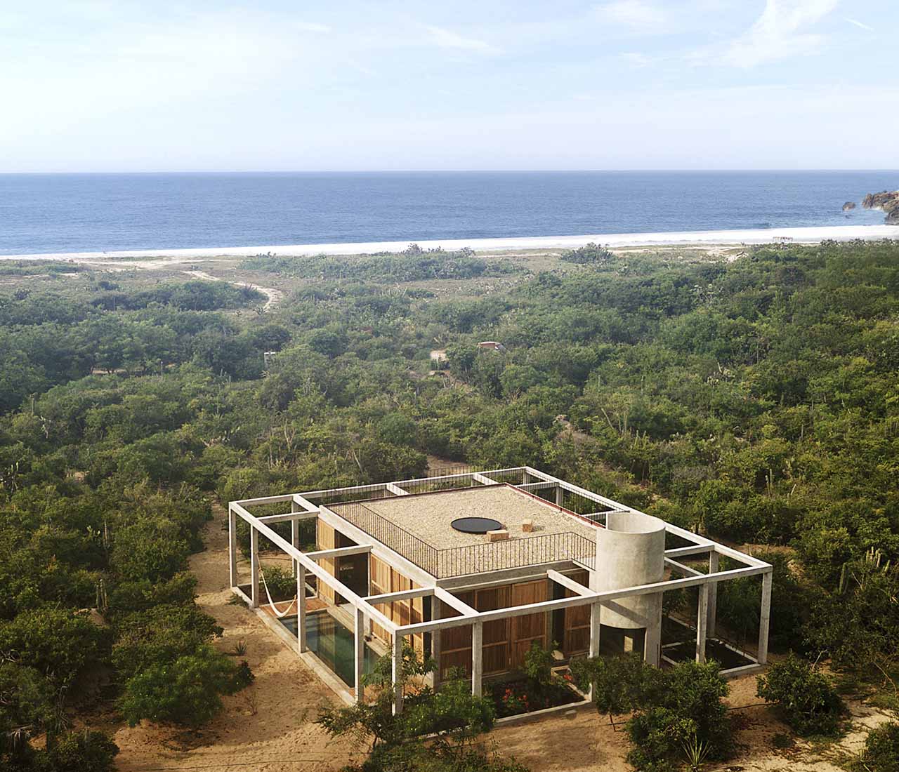 A House Fusing With Nature In Puerto Escondido Domus
