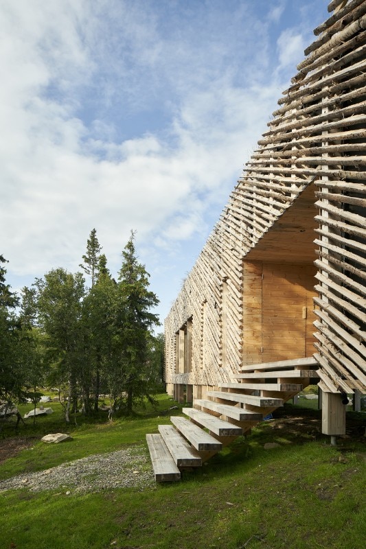 Mork-Ulnes Architects, Skigard Hytte, Kvitfjell Resort, Fåvang, Norway, 2020