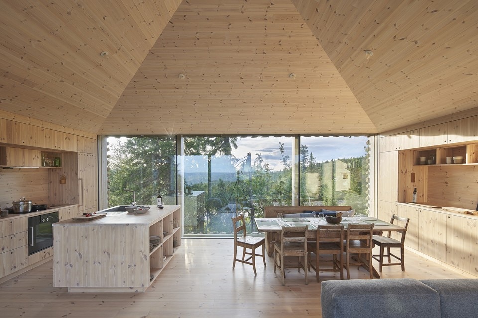 Mork-Ulnes Architects, Skigard Hytte, Kvitfjell Resort, Fåvang, Norway, 2020