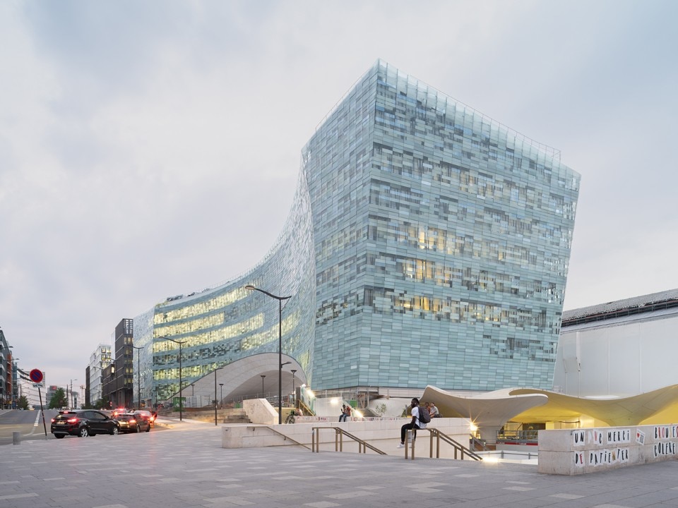 Snøhetta e SRA Architectes, Nuova sede di Le Monde, Parigi, Francia, 2020