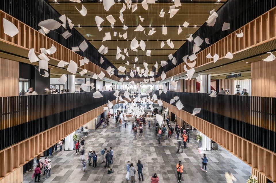 Biblioteca pubblica di Tainan, Mecanoo e MAYU architects, Tainan, Taiwan, 2020. Foto Ethan Lee  