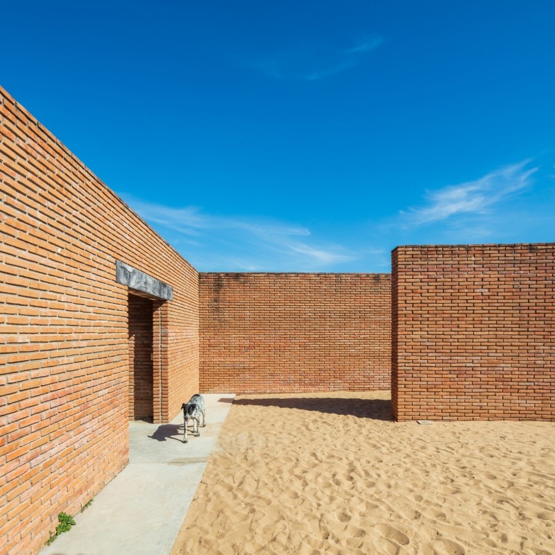 The Clay Pavilion Designed, Alvaro Siza, Puerto Escondido, Oaxaca, Messico