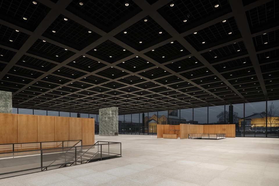 David Chipperfield Architects, ristrutturazione della Neue Nationalgalerie, Berlino, Germania, 2012-2021