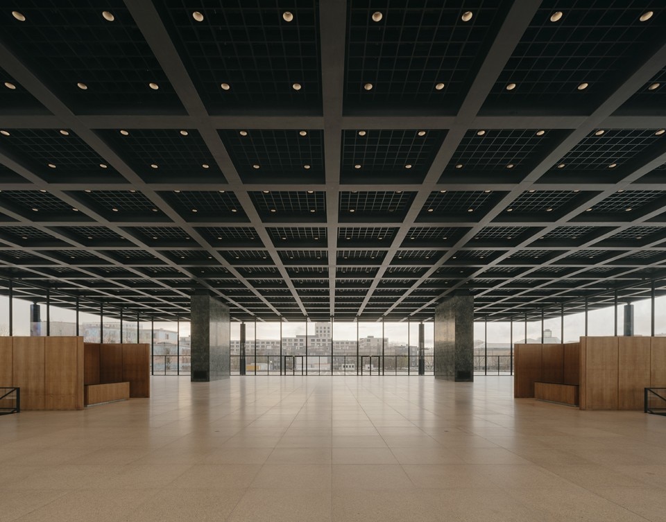 David Chipperfield Architects, ristrutturazione della Neue Nationalgalerie, Berlino, Germania, 2012-2021