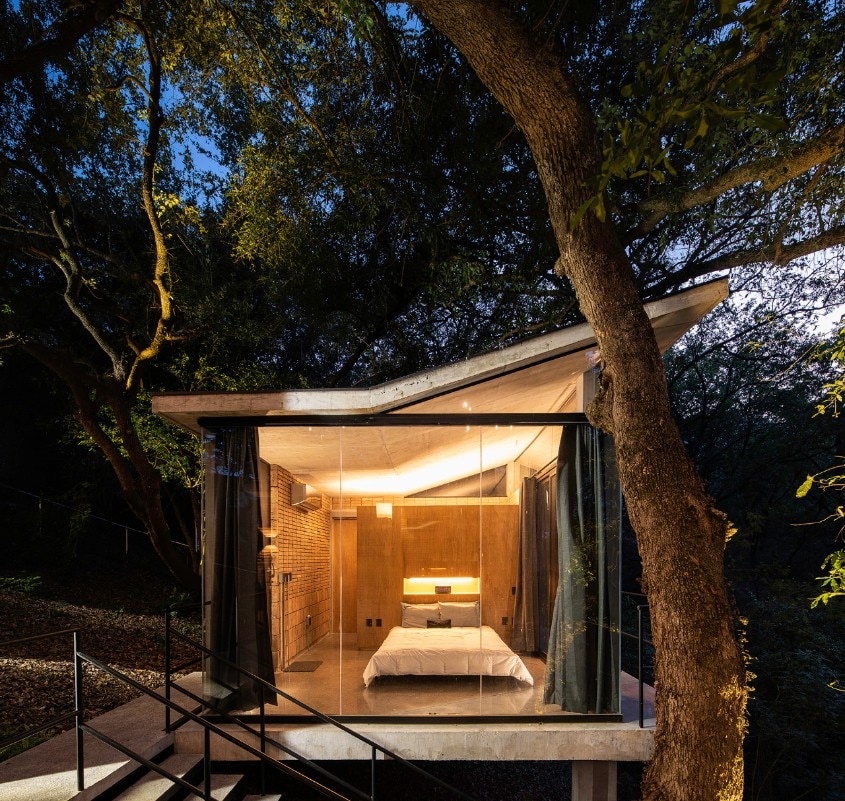 Casa en el Bosque, WEYES estudio, Municipio di Santiago, Nuevo León, Messico, 2019