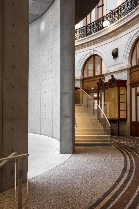 tadao ando, bourse de commerce, paris - domus