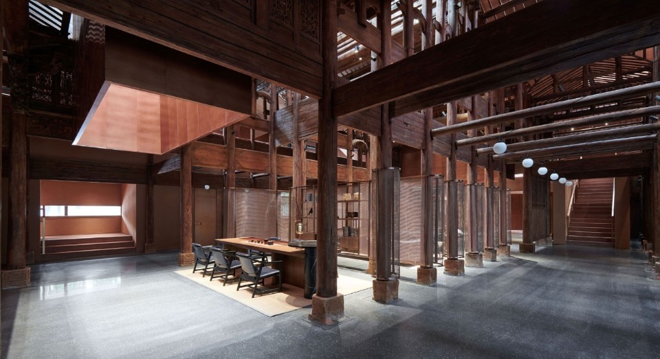 Neri and Hu Design and Research Office, Relic Shelter, Fuzhou, Cina, 2021. Photo: Hao Chen Neri and Hu Design and Research Office, Relic Shelter, Fuzhou, Cina, 2021. Photo: Hao Chen