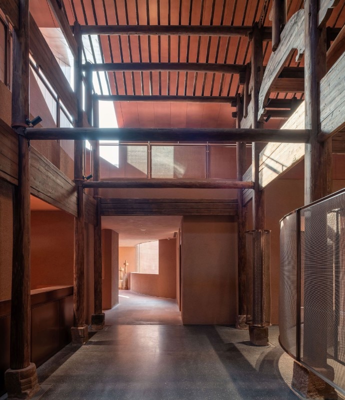 Neri and Hu Design and Research Office, Relic Shelter, Fuzhou, Cina, 2021. Photo: Hao Chen Neri and Hu Design and Research Office, Relic Shelter, Fuzhou, Cina, 2021. Photo: Hao Chen