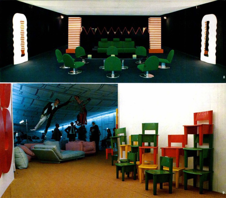 domus - salone del mobile  milano 1973