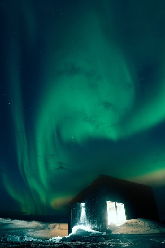 Studio Heima, Aska cabin, Mývatn, Iceland 2020. Photo: Auðunn Nielsson & Trym Sannes