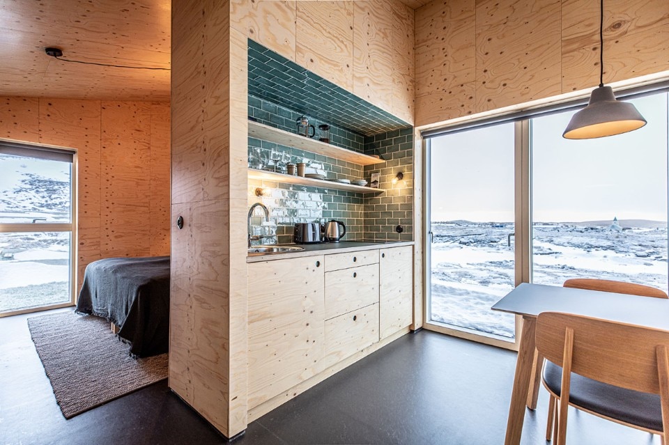 Studio Heima, Aska cabin, Mývatn, Islanda 2020. Foto: Auðunn Nielsson & Trym Sannes
