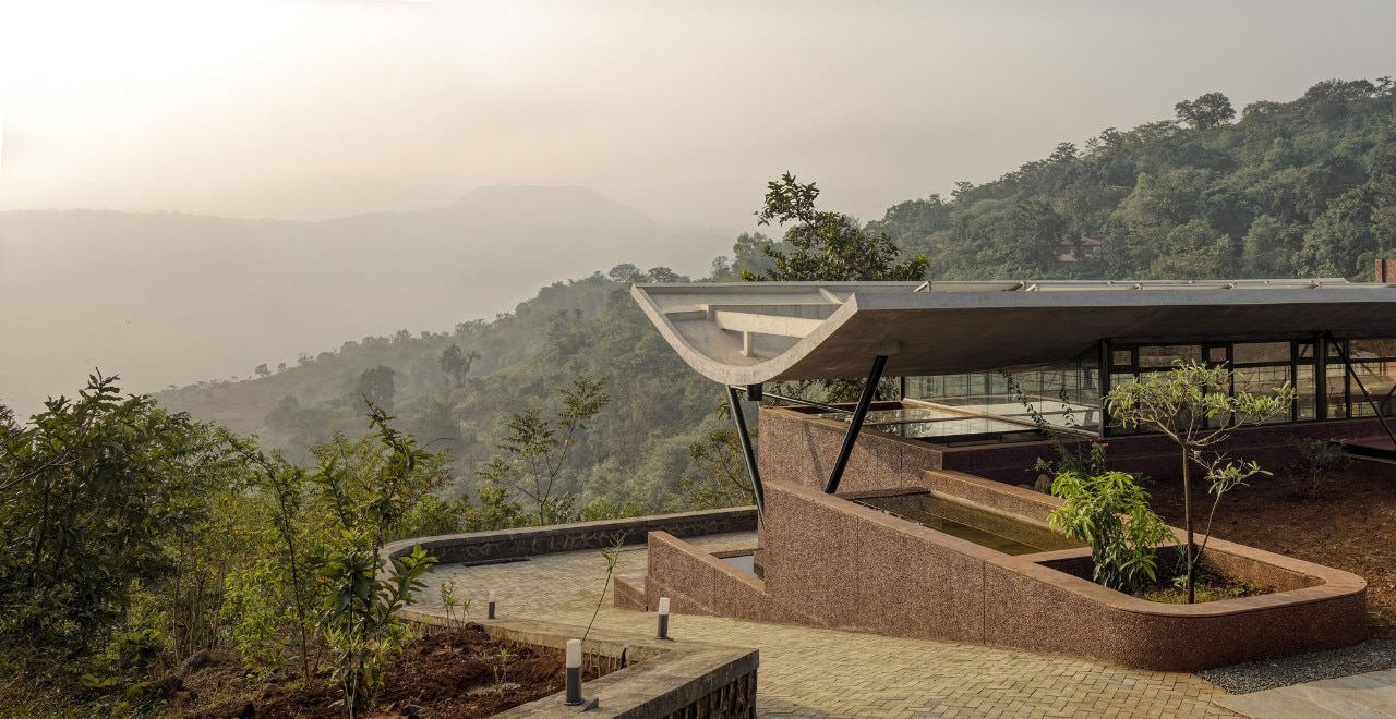 Cove House By Red Brick Studio In Pune India