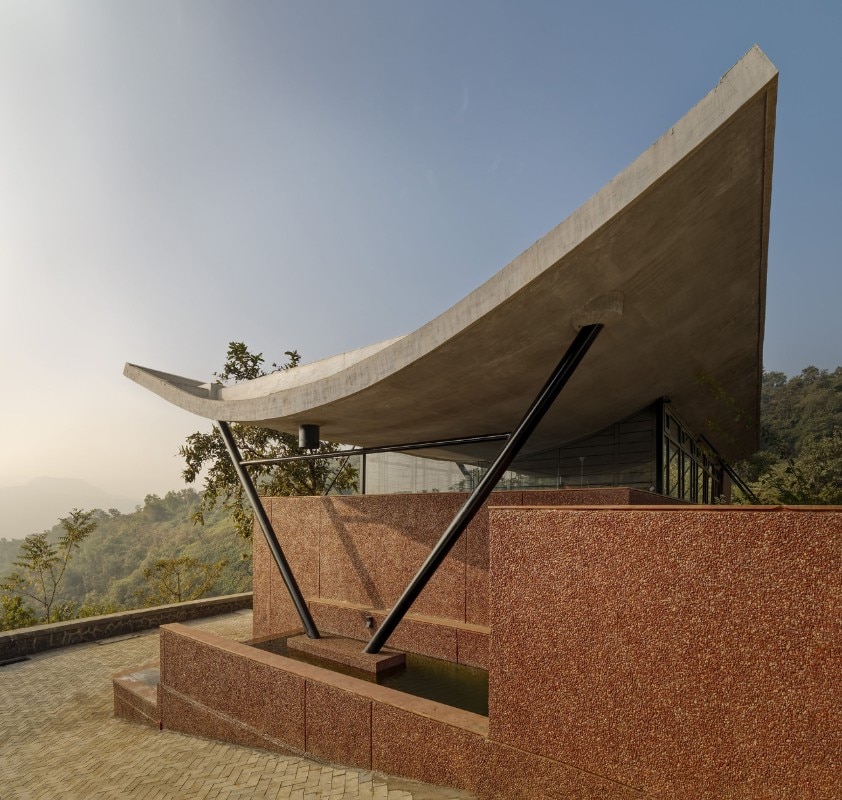 Red Brick Studio, Cove House, Pune, India 2021. Foto Hemant Patil