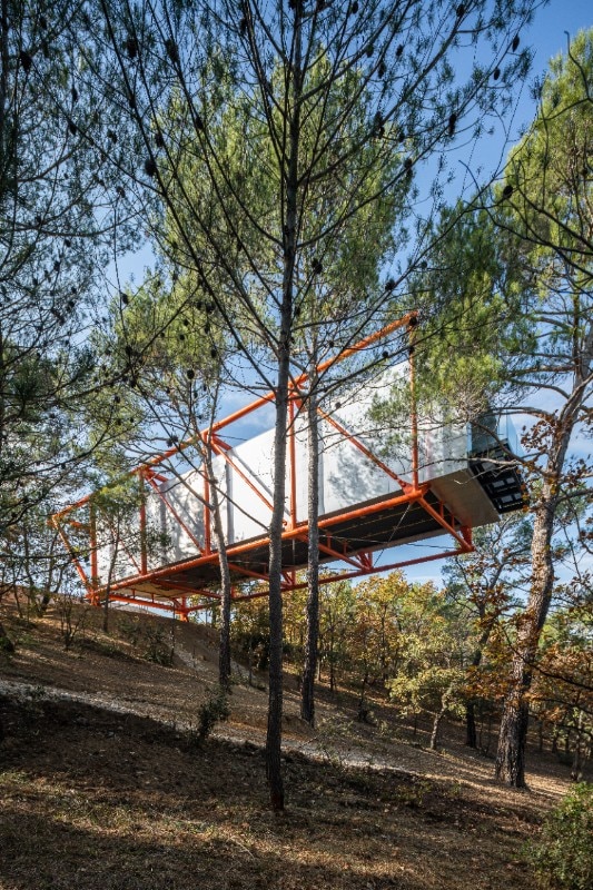 Rogers Stirk Harbour + Partners Richard Rogers Drawing Gallery, Luberon Nature Park, Francia, 2020. Foto © Stephane Aboudaram – We Are Content(s) – Château La Coste