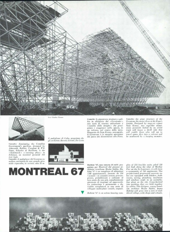 domus - habitat 67 Montreal 