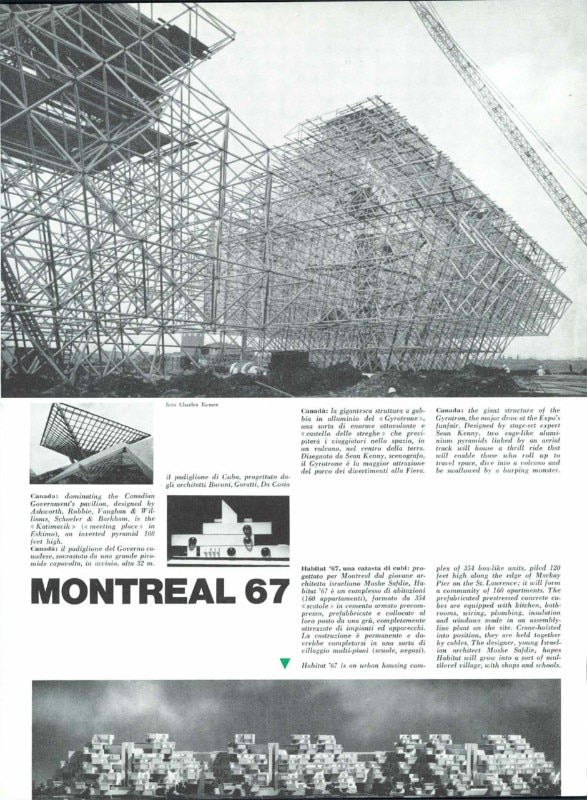 domus - habitat 67 Montreal domus - habitat 67 Montreal