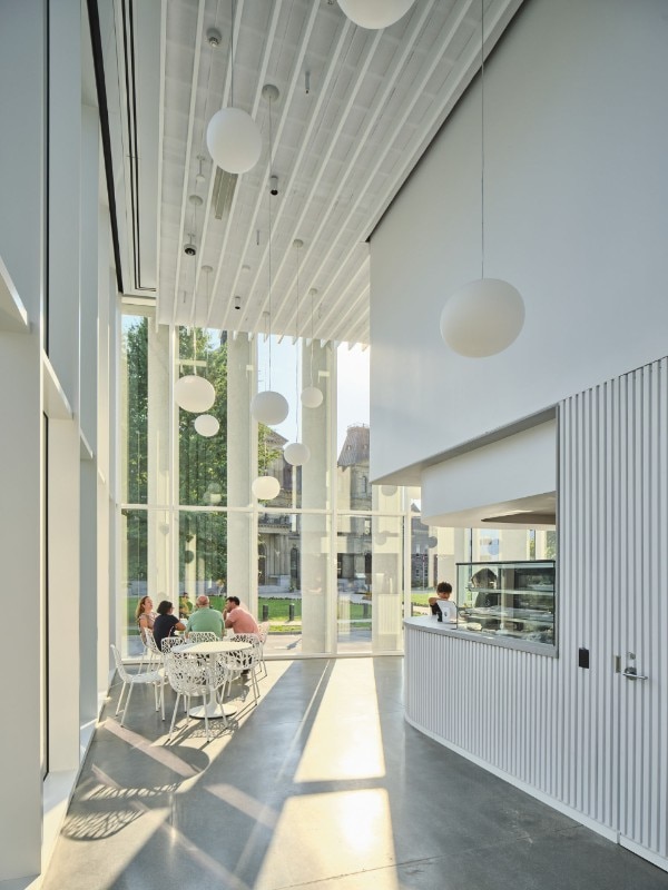 KPMB Architects, Harrison McCain Pavilion at Beaverbrook Art Gallery, Fredericton, New Brunswick, Canada 2022. Photo Julian Parkinson KPMB Architects, Harrison McCain Pavilion at Beaverbrook Art Gallery, Fredericton, New Brunswick, Canada 2022. Photo Julian Parkinson