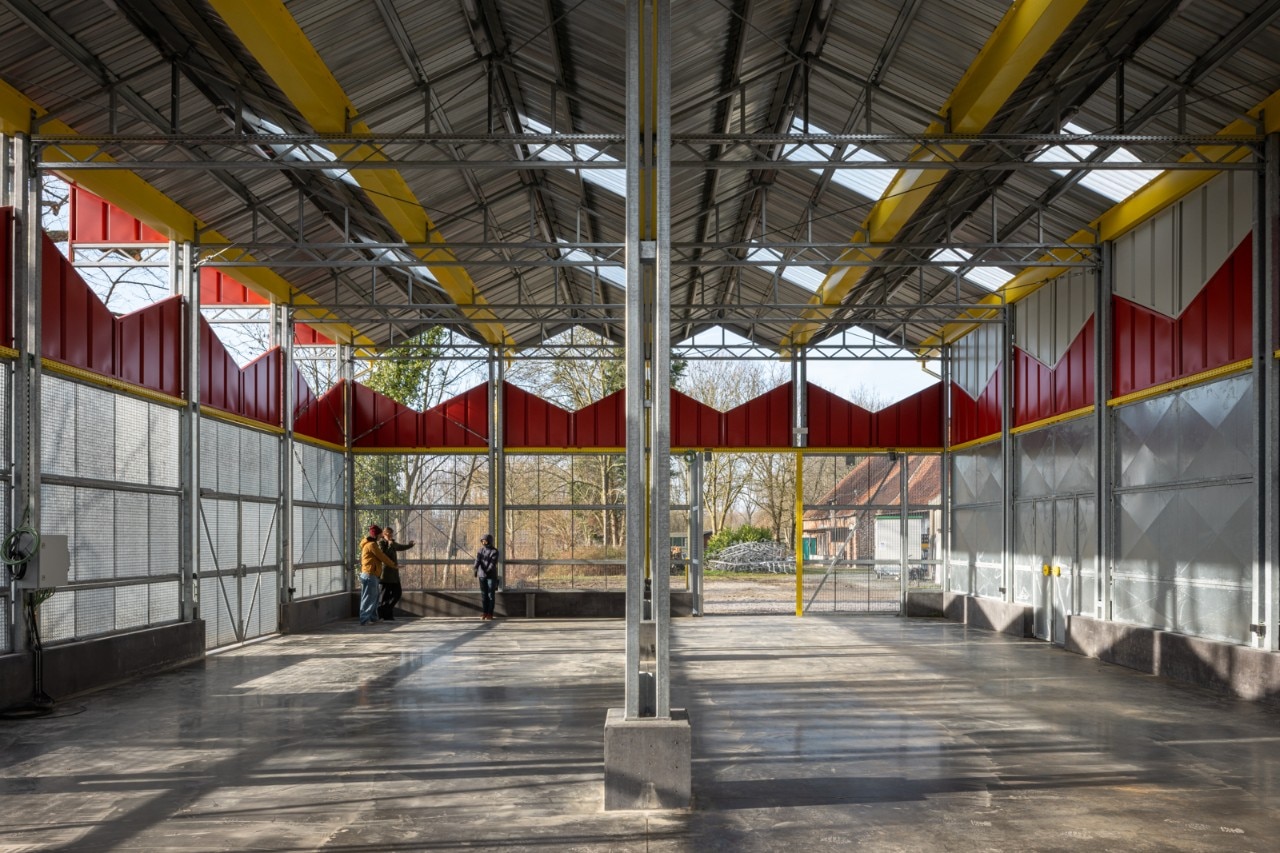 In Belgium, Vak architecten has designed a not-so-ordinary scientific warehouse