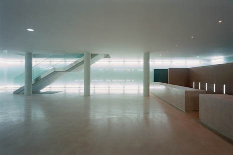 Kunsthalle Wien, Halle E+G, common foyer, underground level. Photo © Rupert Steiner