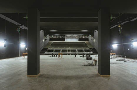 Hall G (futura sede del Vienna Festival, del Tanzquartier Wien etc.). Foto © Rupert Steiner