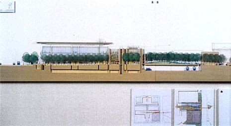 Prospetto nord del nuovo edificio su Monroe Street (© The Art Institute of Chicago)