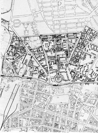 Pianta della Friedrichstadt