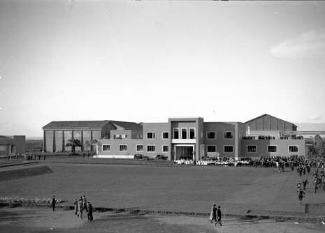 I primi edifici di Cinecittà inaugurati nel 1937
