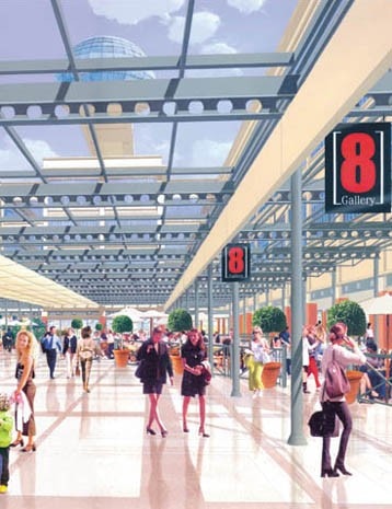 La “8 Gallery” fa parte del più ampio programma di trasformazione del Lingotto in centro polifunzionale