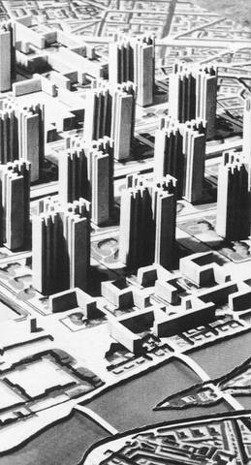 Le Corbusier, <i>Plan Voisin</i>, 1925