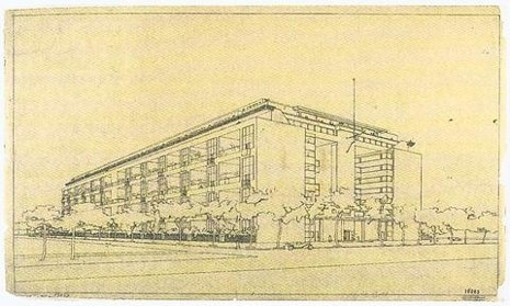 Le Corbusier, studio per Unité d'habitations, 1945