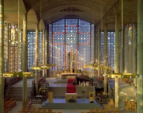 Auguste Perret, Notre-Dame-de-La-Consolation, Le Raincy, 1923. ©  GilbertFastenaekens, 2002
