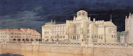 City Museum a Hradec Králové, 1906-1913. © Národní technické muzeum, Prag
