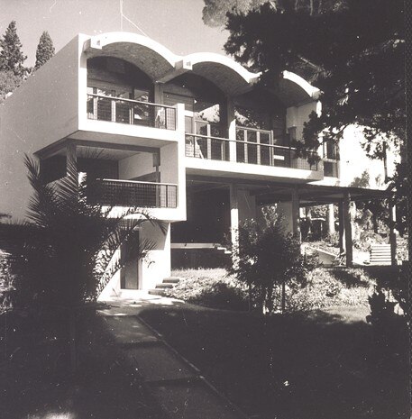 Louis Miquel e Pierre-André Emery, architectes, Villa Lehalle a Paradou, 1959. Copyright © Institut français d’architecture / Direction des archives de France