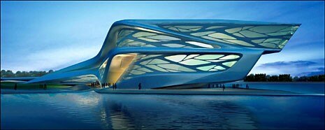 Abu Dhabi Performing Arts Center, progetto di Zaha Hadid Architects