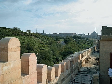 Le mura sono state rese percorribili 
a livello del camminamento di ronda

